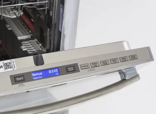 GE profile dishwasher troubleshooting control panel