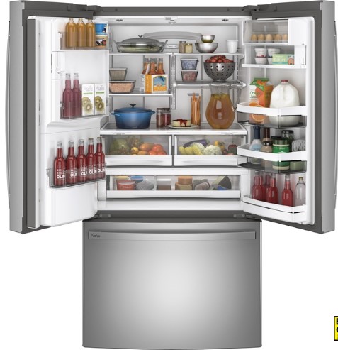 GE Profile refrigerator not cooling or freezing