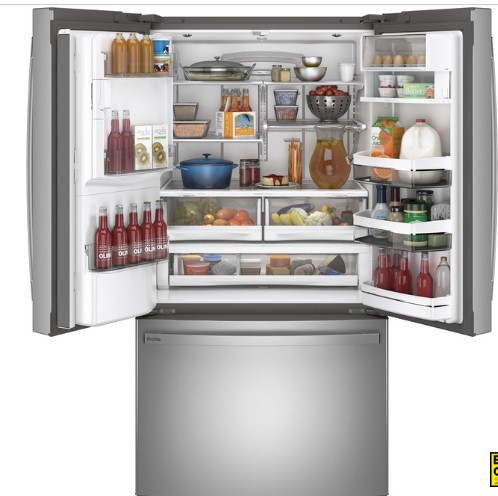 GE profile refrigerator temperature control