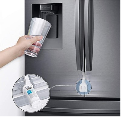 Samsung refrigerator water dispenser not working after replacing filter