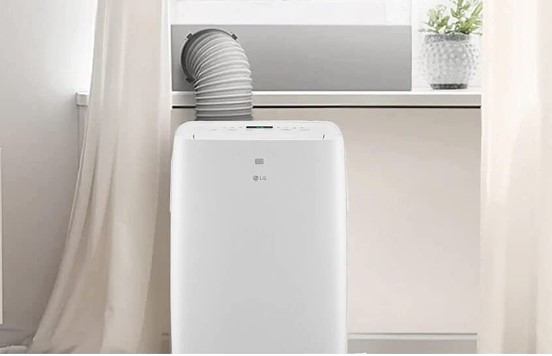 LG portable air conditioner compressor keeps shutting off