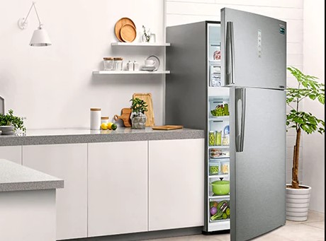 Samsung refrigerator noise stops when door open