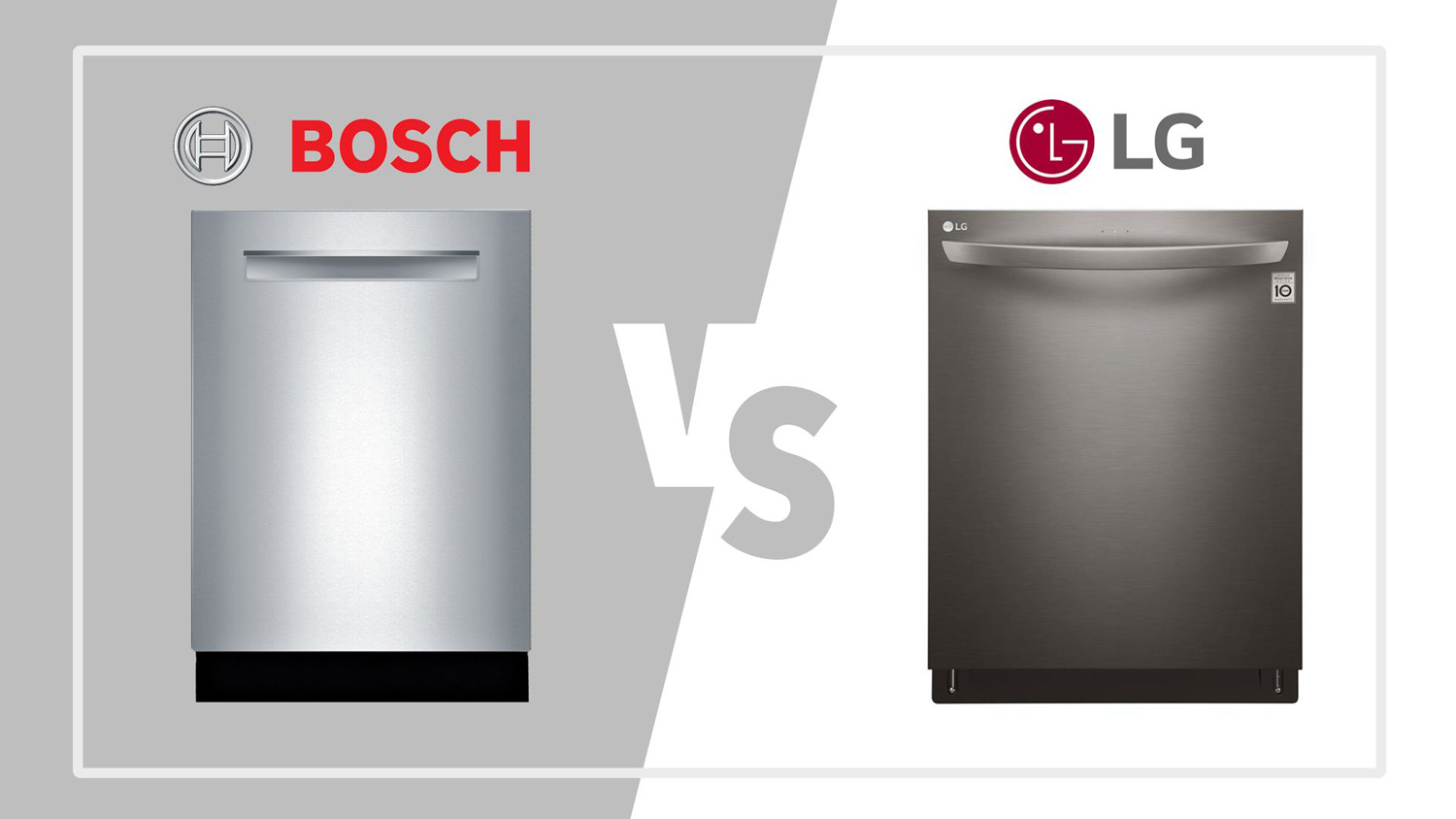 LG Vs Bosch Dishwasher How Do They Compare?