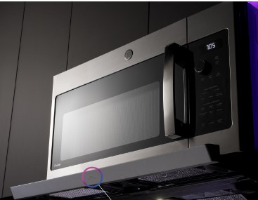 how to reset the filter light on a GE microwave