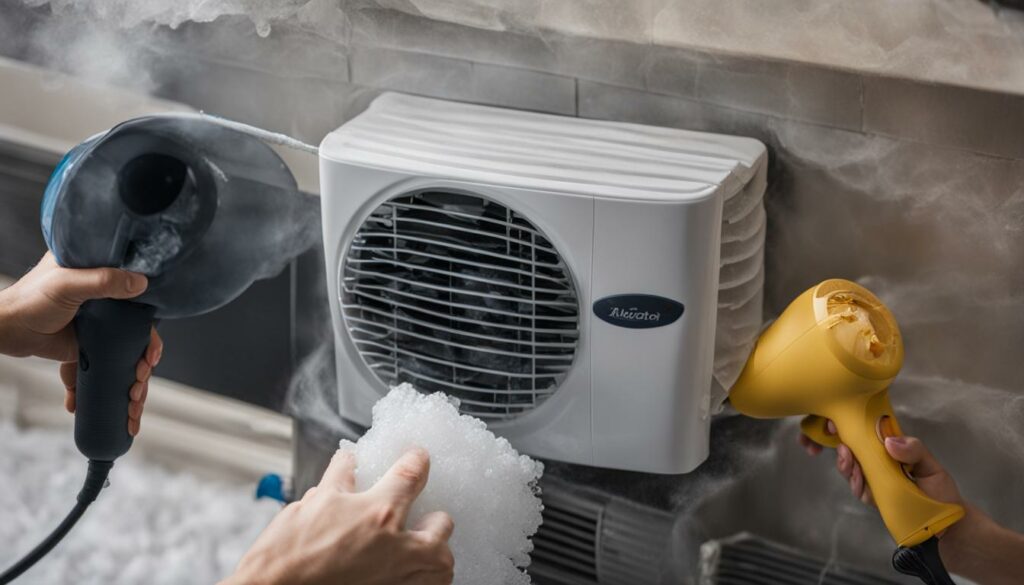 Alternative Methods for Thawing a Frozen Air Conditioner