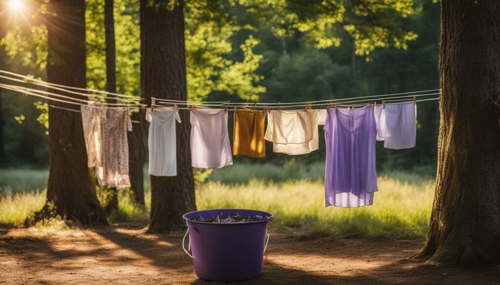 Alternative methods for drying clothes