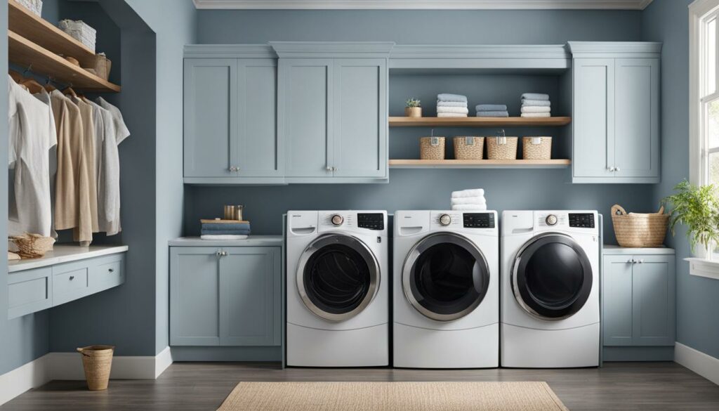 DIY washer and dryer painting