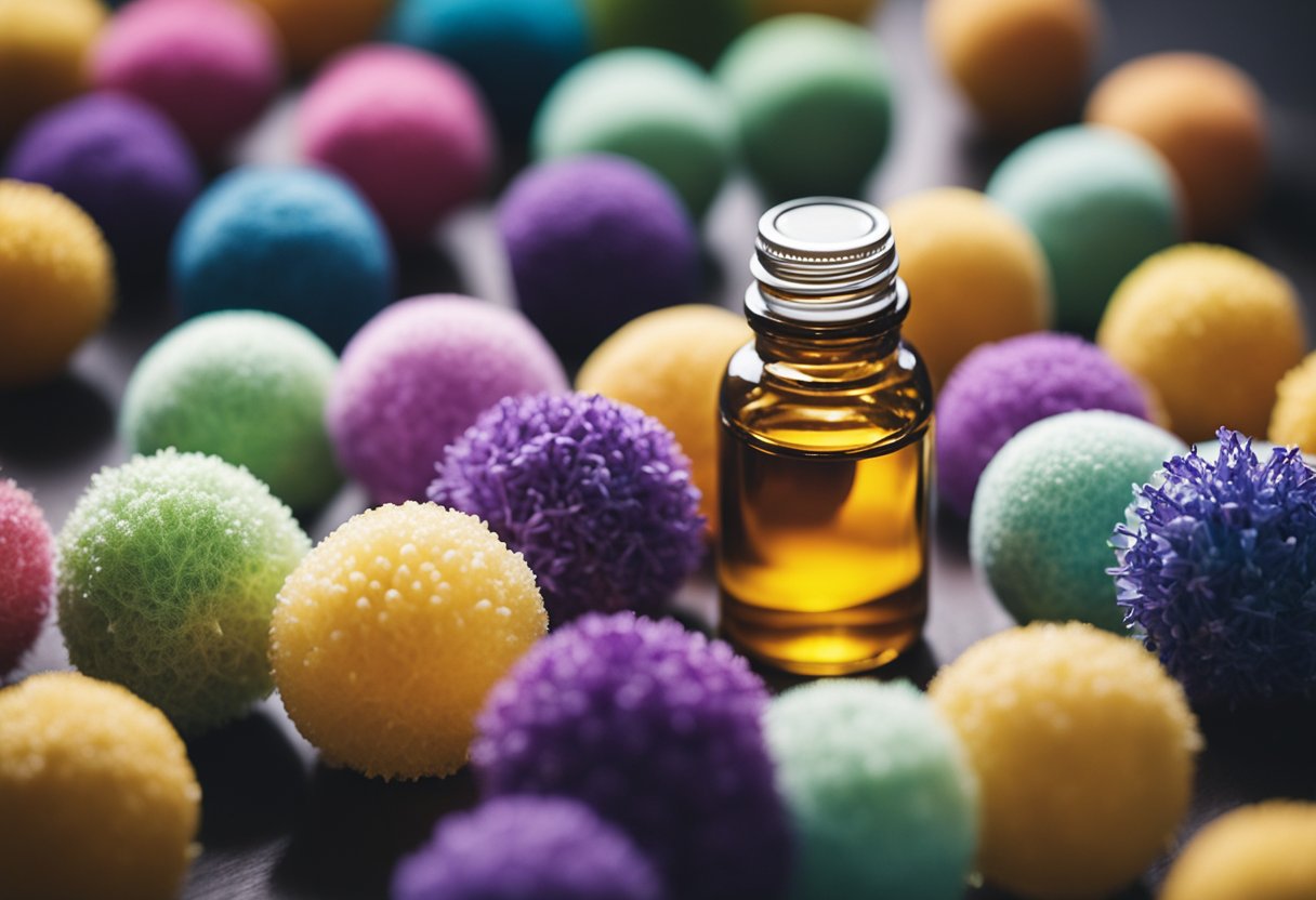 Dryer Balls with Essential Oils