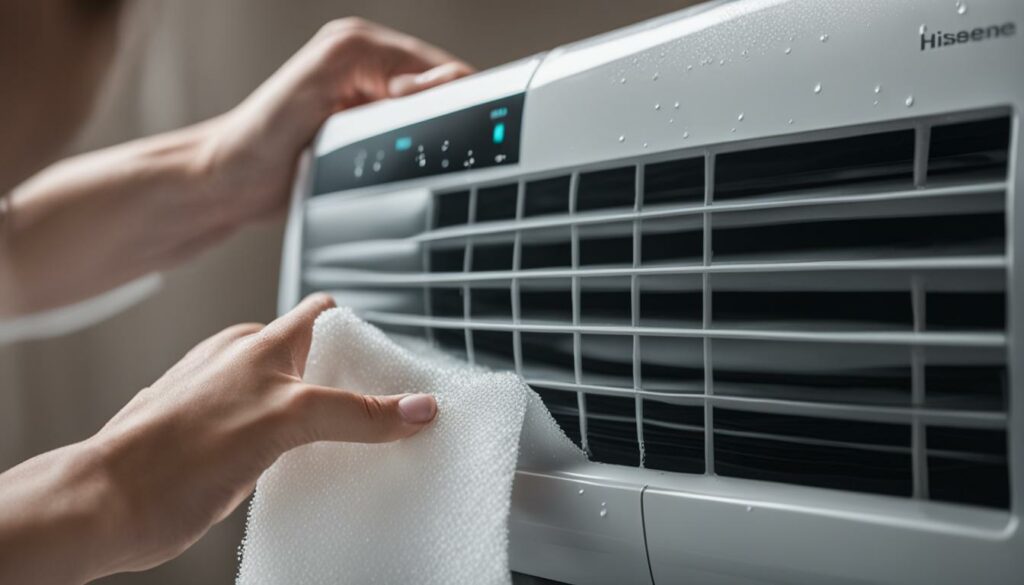 Easy ways to clean Hisense portable air conditioner
