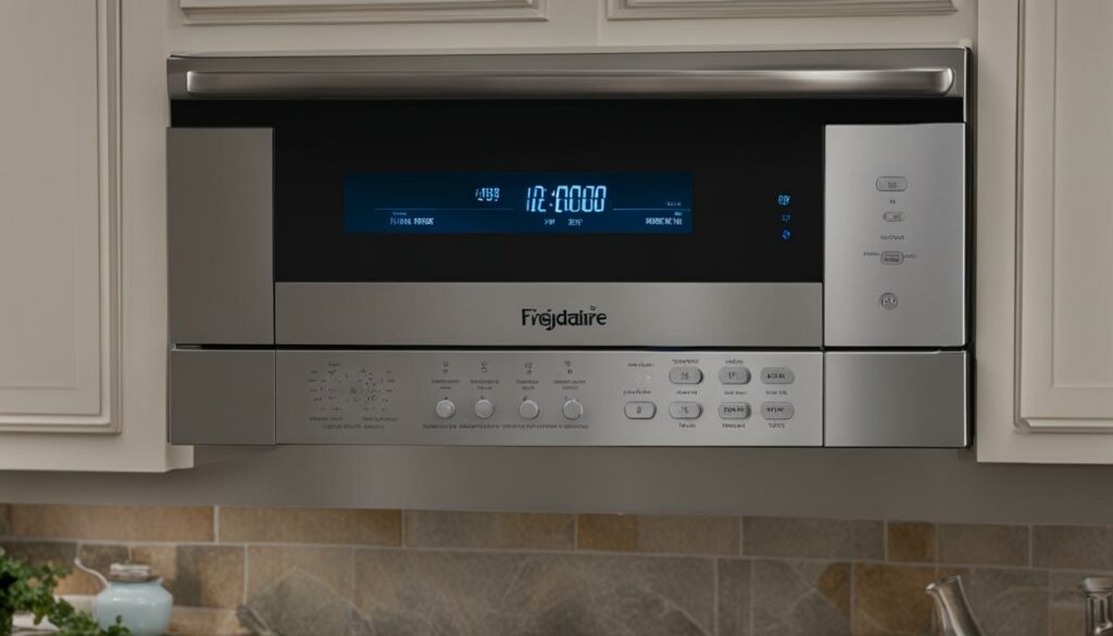 Frigidaire Gallery Microwave Time Setting