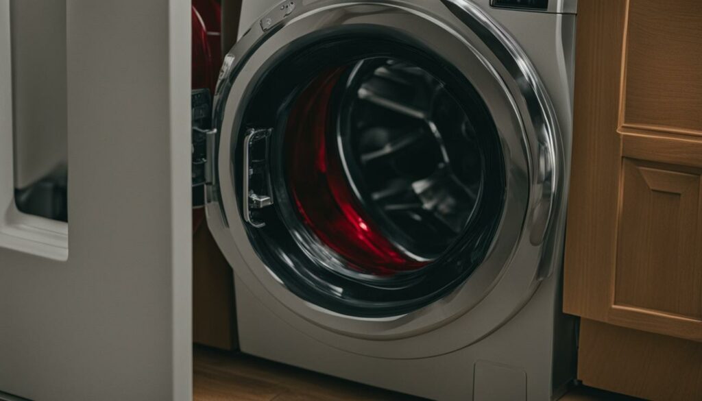 Kenmore series 600 washer won't unlock or drain image
