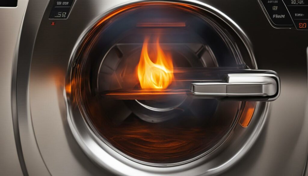 Optimal gas dryer flame duration