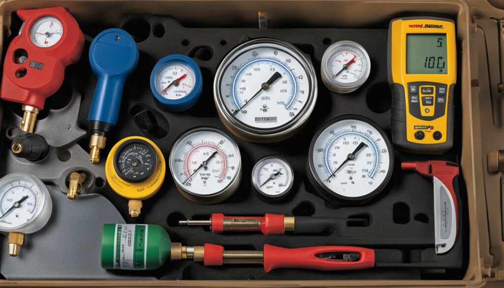 Tools and Equipment for Refrigerant Measurement