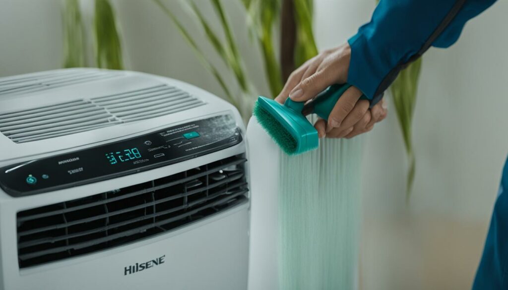 best practices for cleaning hisense portable air conditioner