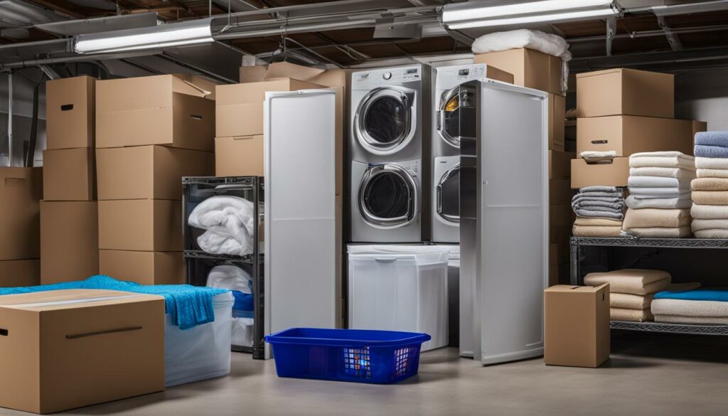 best practices for storing washer and dryer