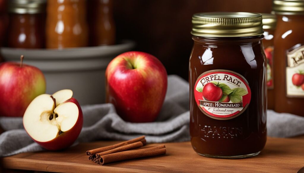 best way to store apple butter
