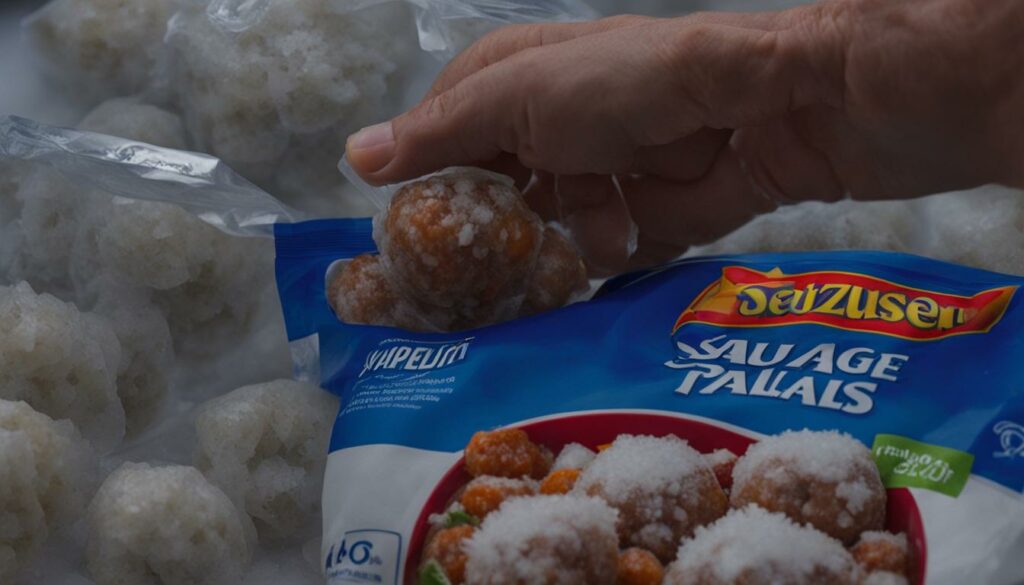 can sausage balls be frozen