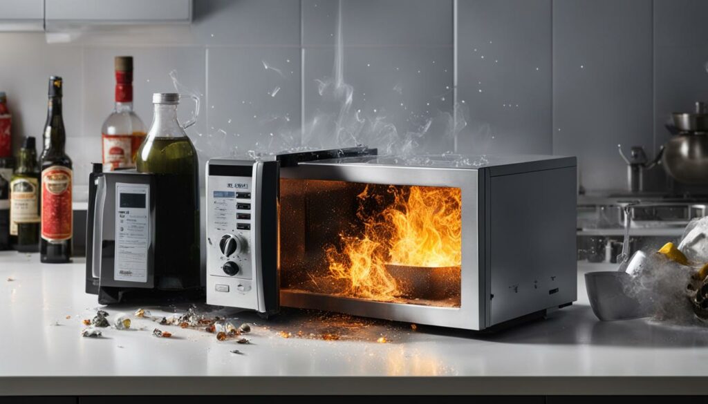 dangers of heating rubbing alcohol in the microwave