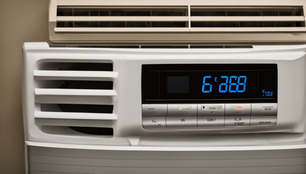 e8 error on window air conditioner prevention