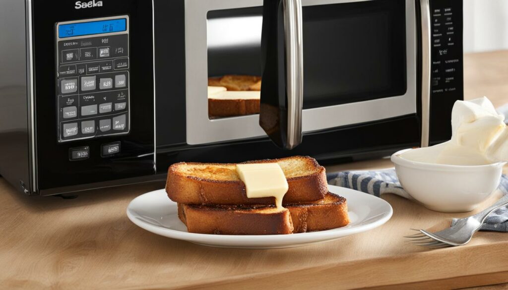 easy French toast sticks microwave method