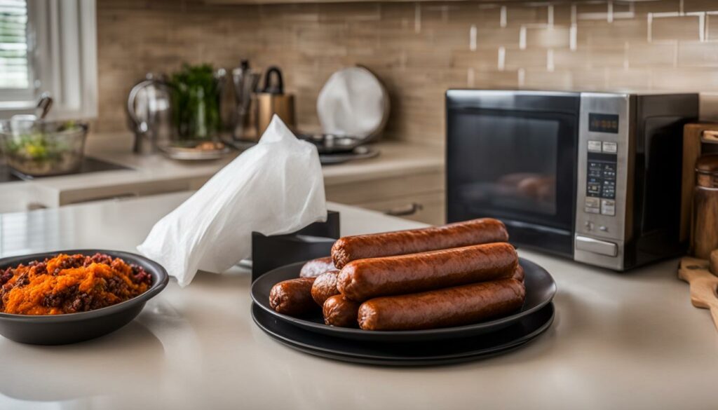 easy microwave sausage recipe