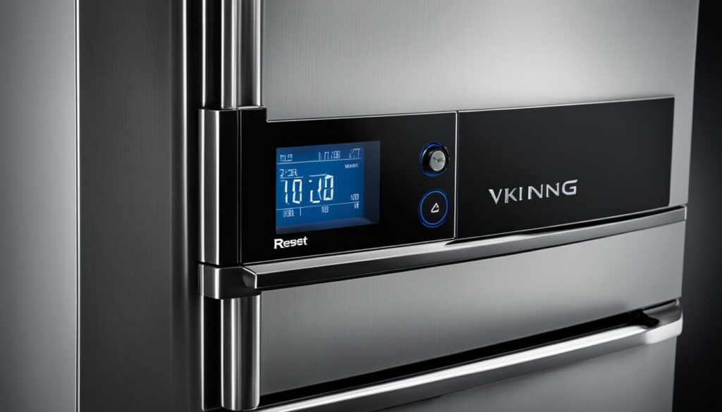 factory reset viking refrigerator