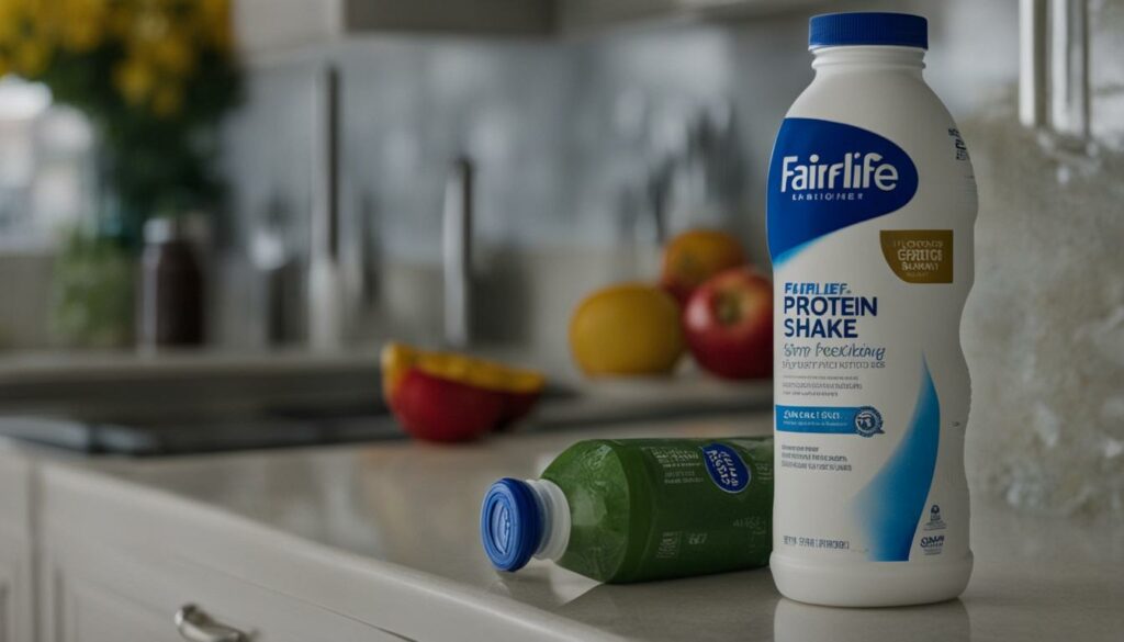 fairlife protein shake preservation