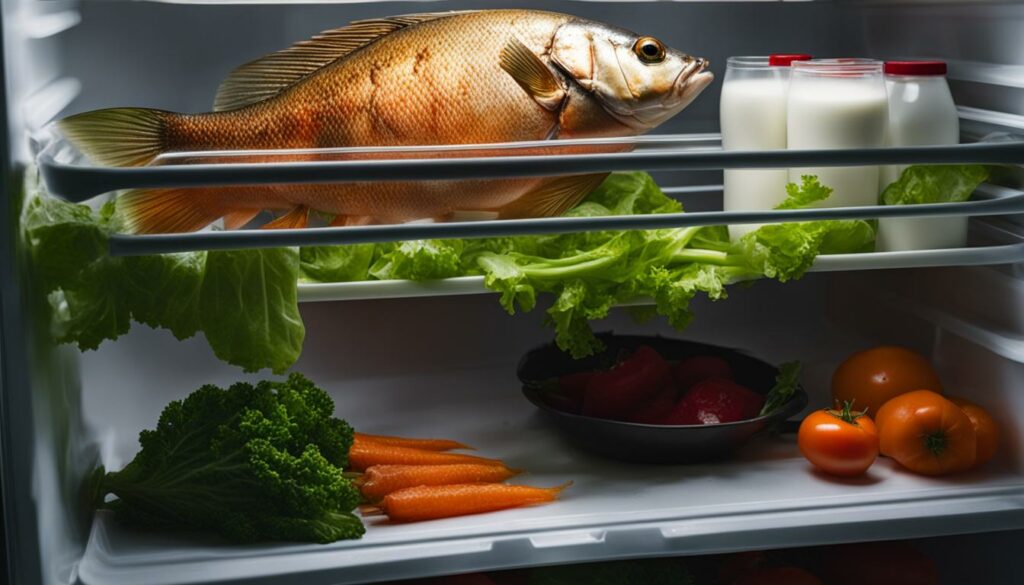 fishy smell from refrigerator