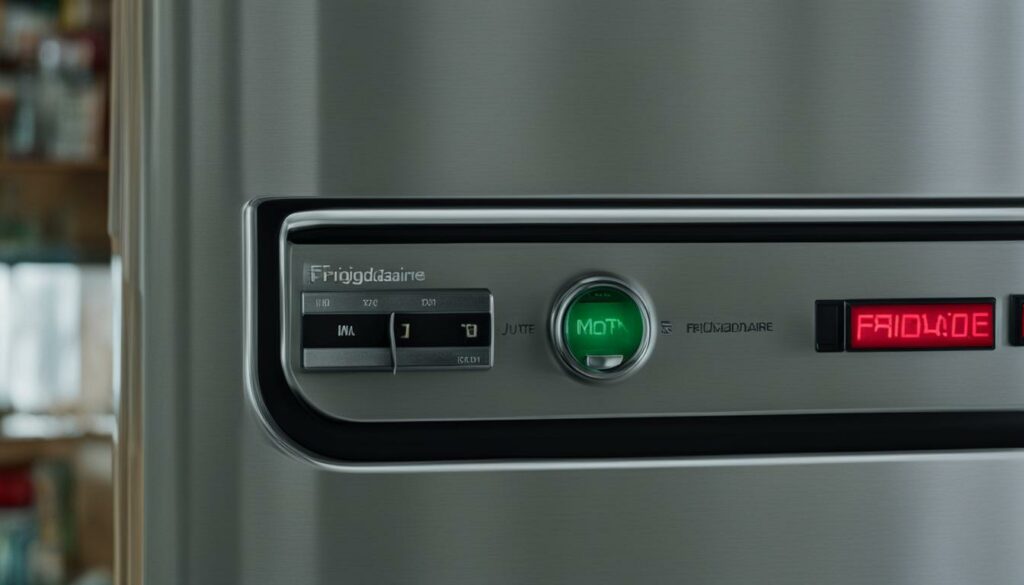 frigidaire refrigerator alarm mute button