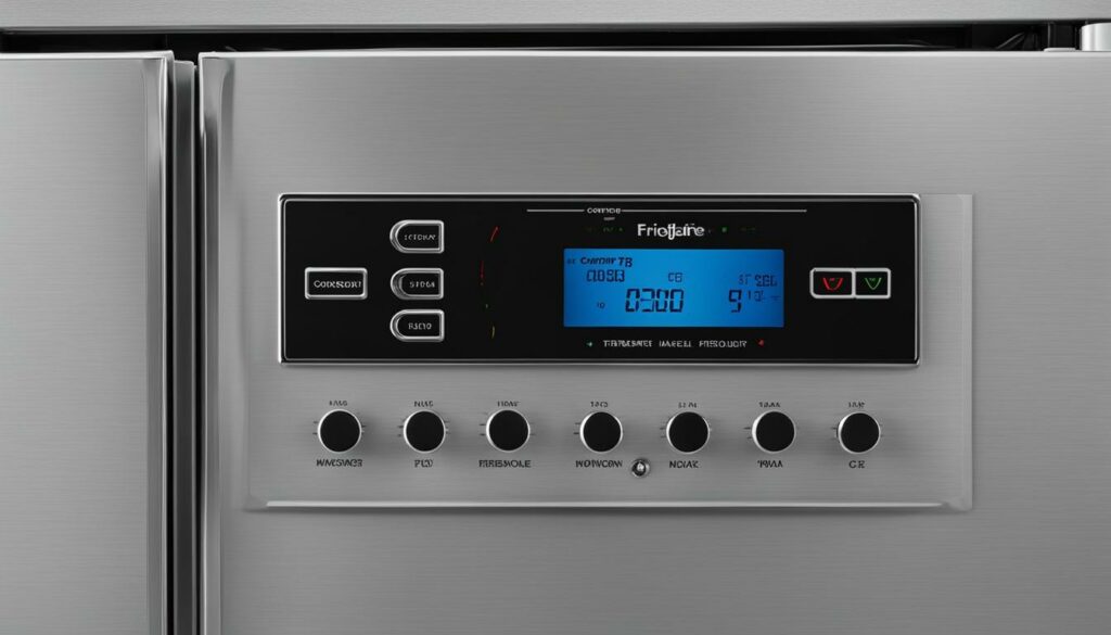 frigidaire refrigerator control panel
