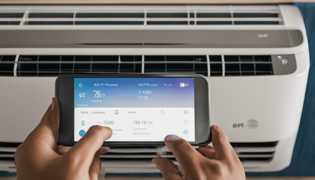 ge air conditioner wifi instructions