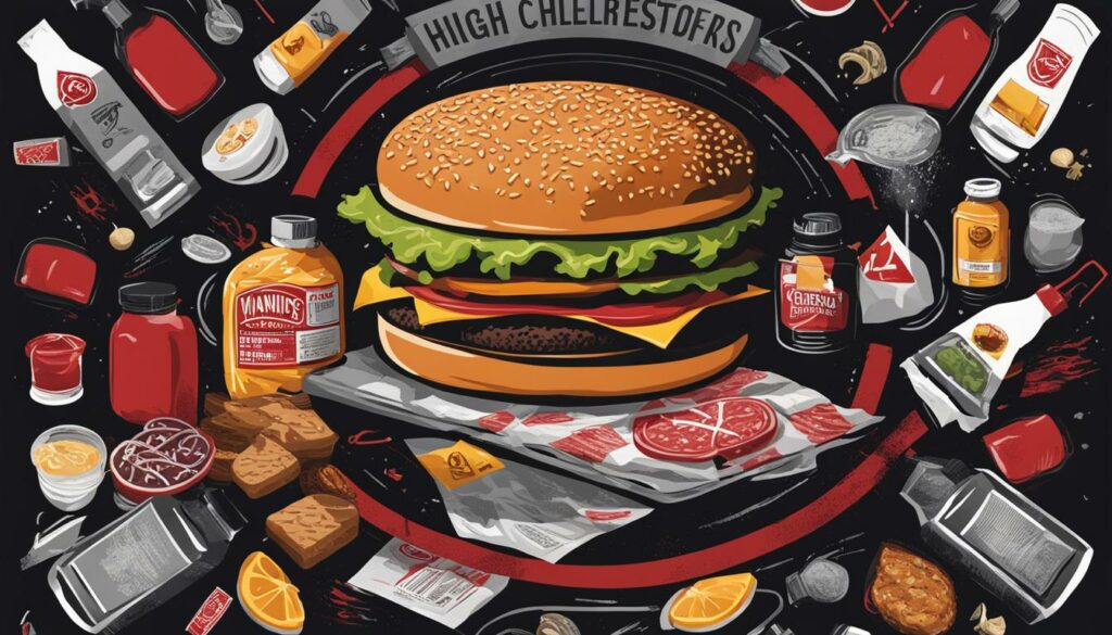 health risks of prepackaged burgers