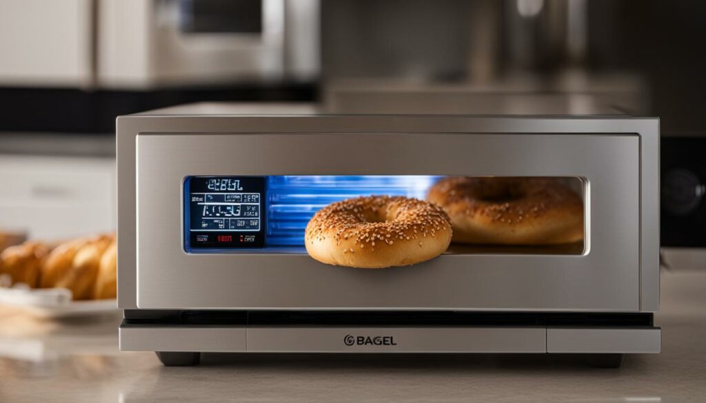 how long to microwave a bagel