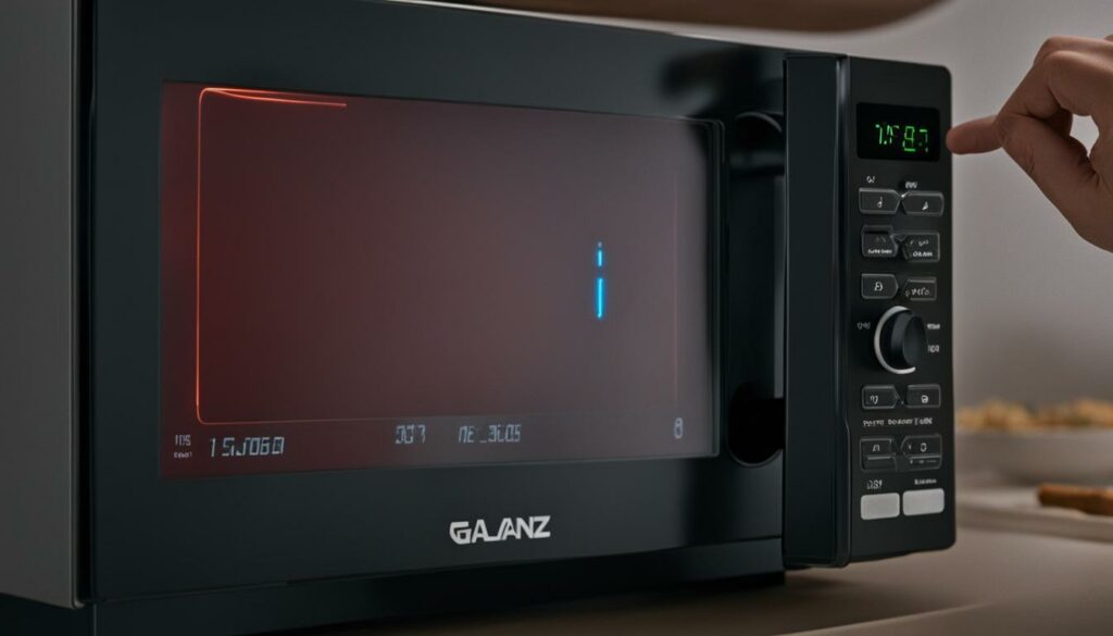 how to change the time on a Galanz microwave