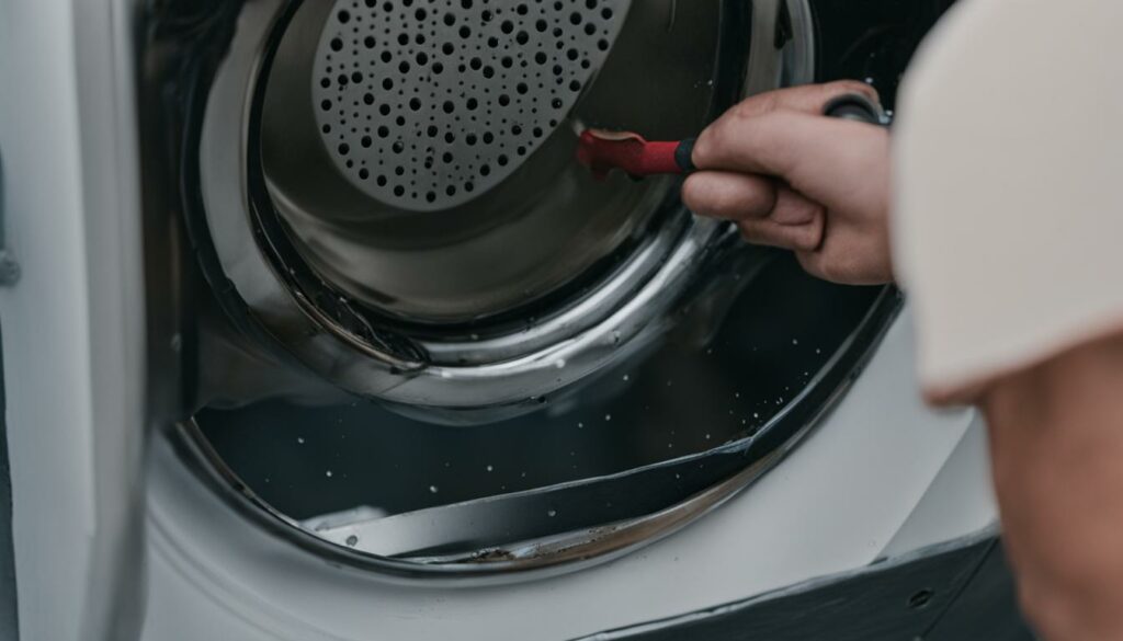 how to fix a leaking dryer
