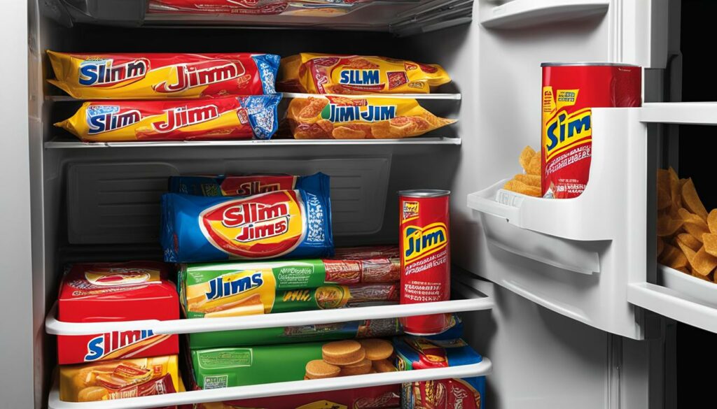 how to store slim jims