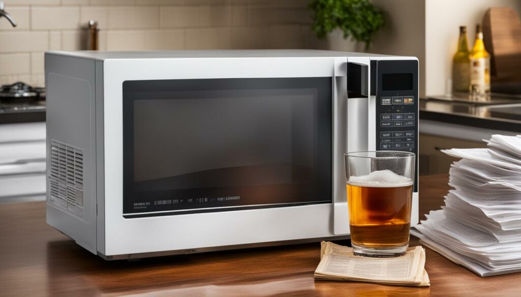 legal aspects of microwaving alcohol