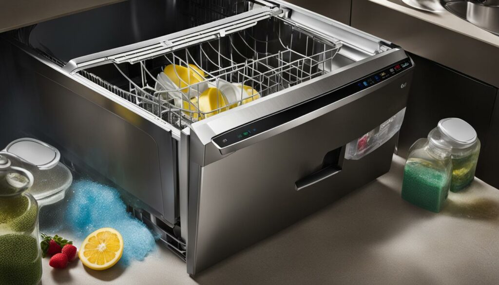 lg dishwasher not washing properly