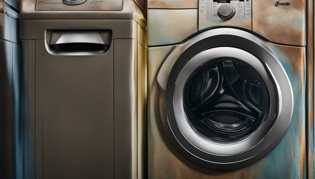 maintenance and care for painted washers and dryers