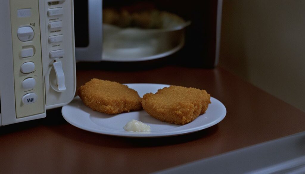 microwave chicken nuggets time