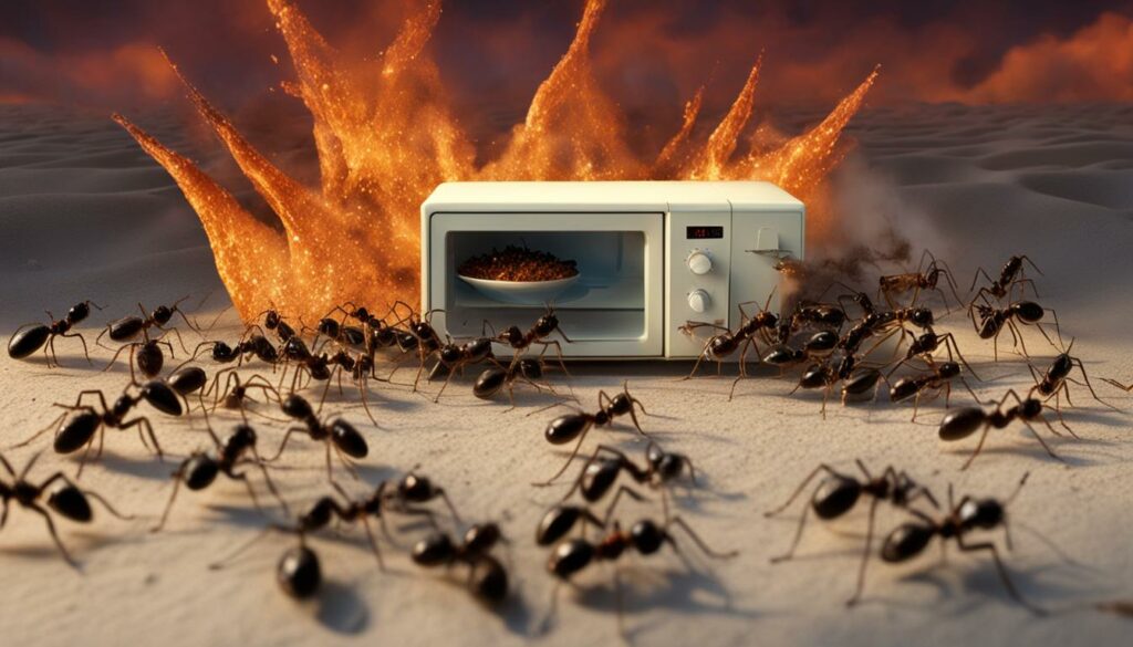 microwave heating and ant resistance