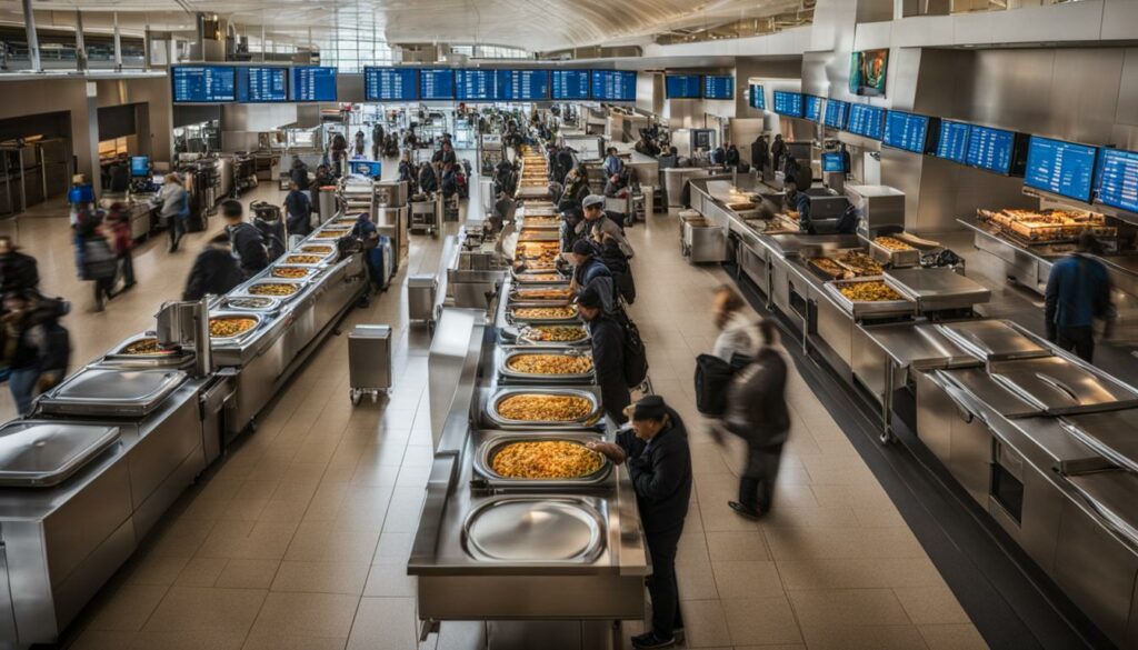 microwave ovens in airports