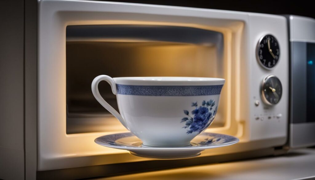 microwave safety of bone china