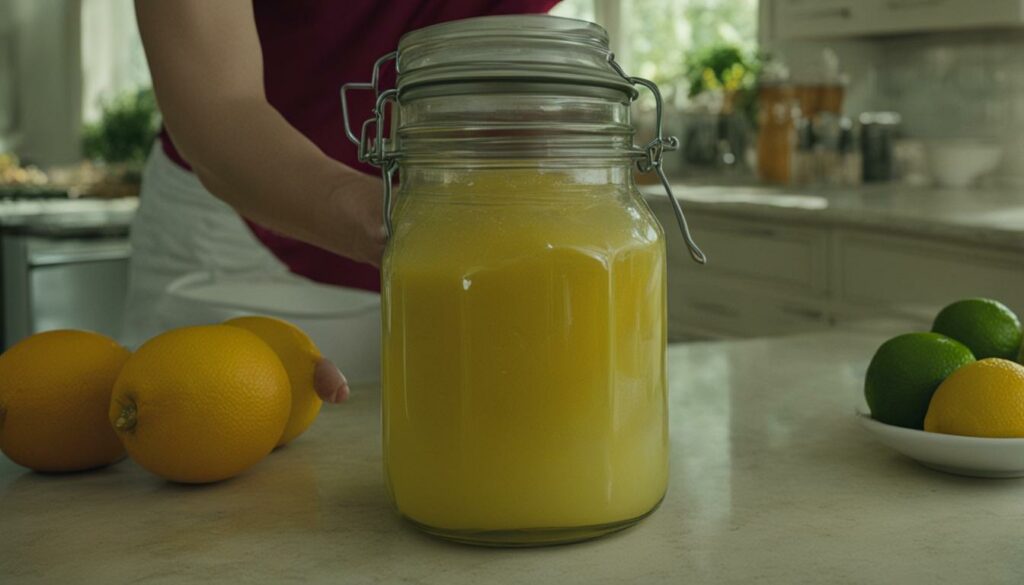 preserving lemonade