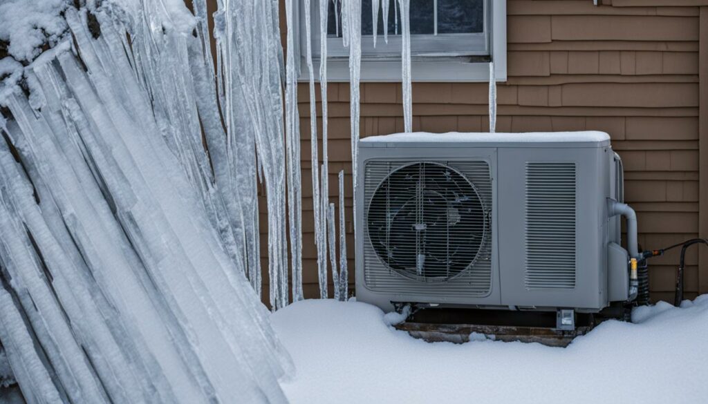 prevent air conditioner pipe freezing