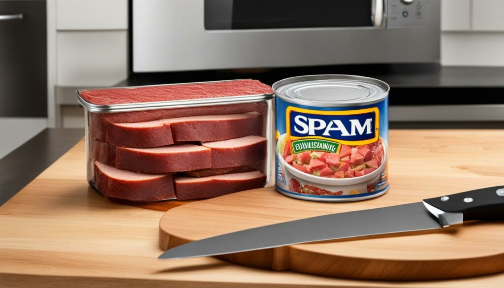 quick microwave spam recipe