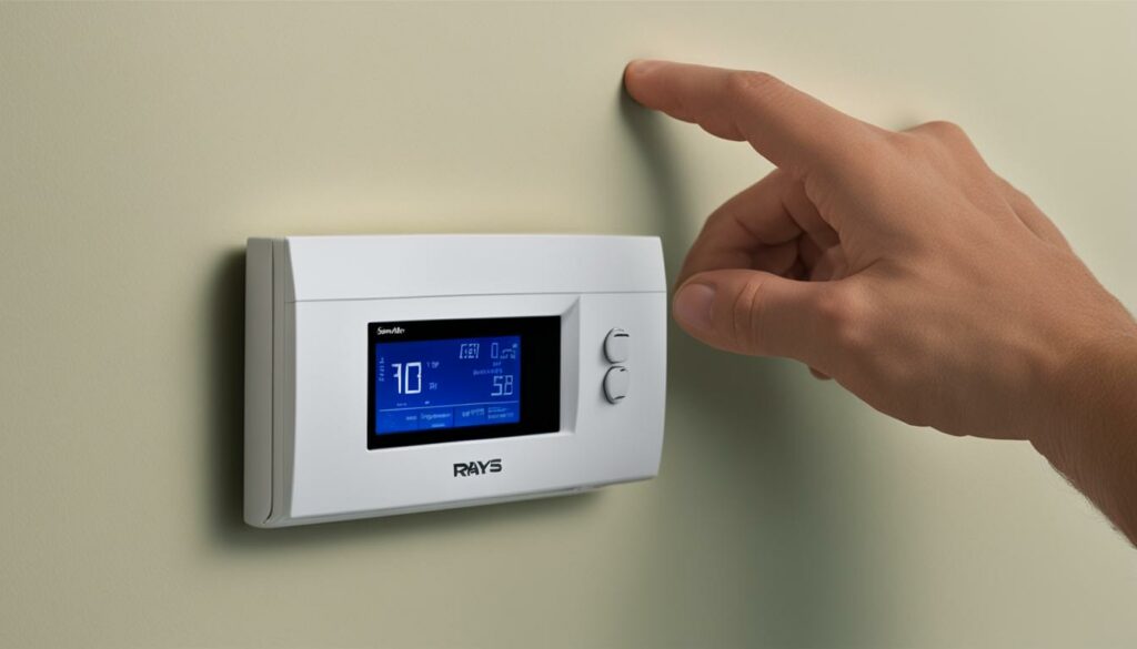 resetting the air conditioner thermostat