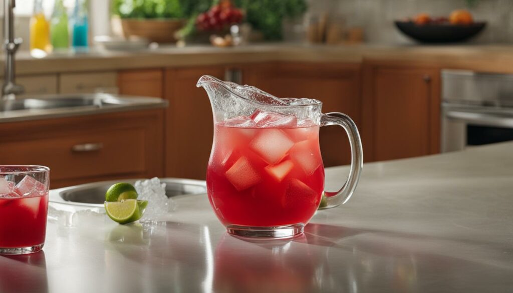serving hawaiian punch chilled or at room temperature