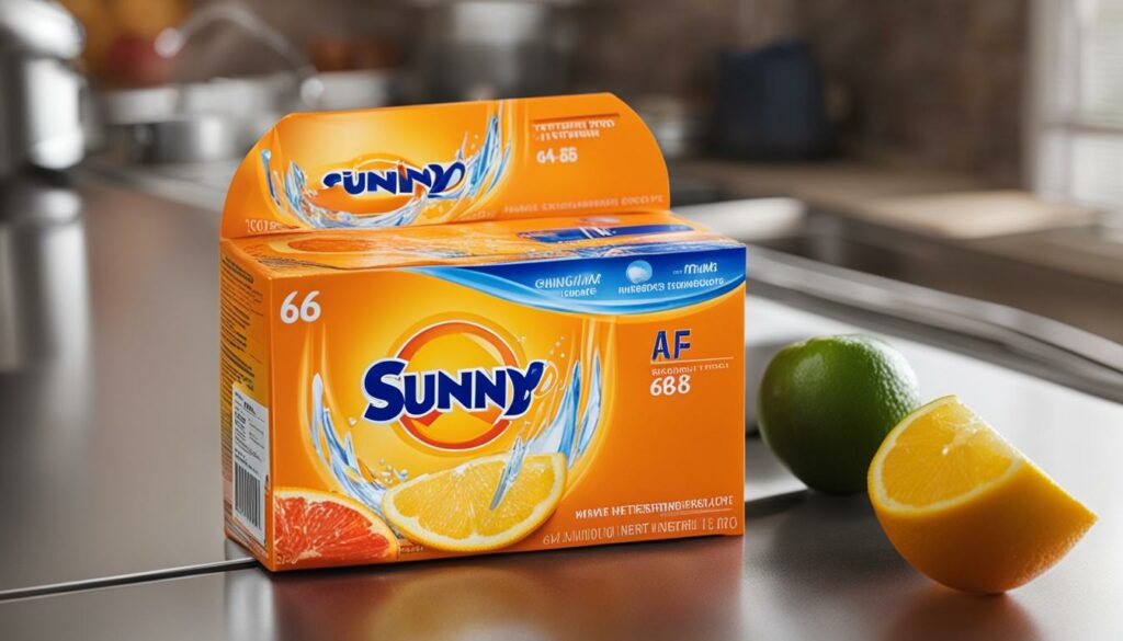 storage requirements for sunny d