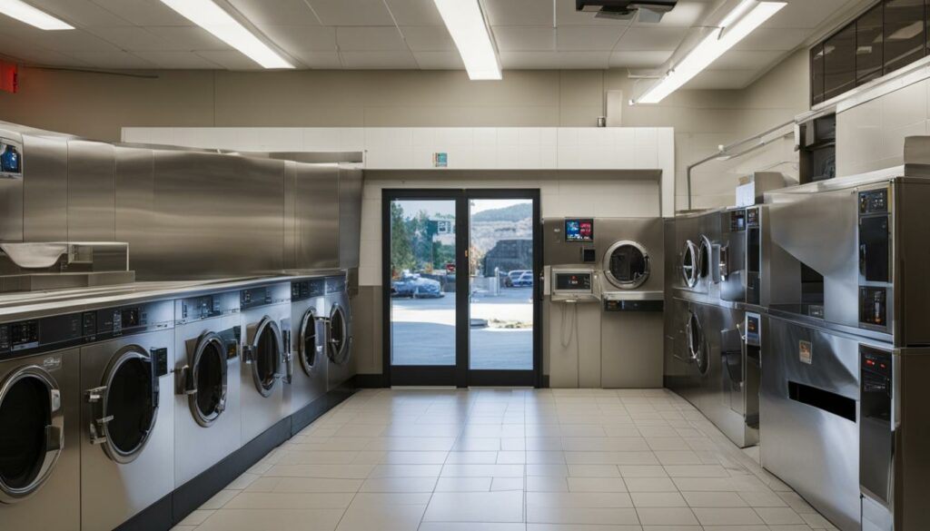 temperature control in laundry facilities